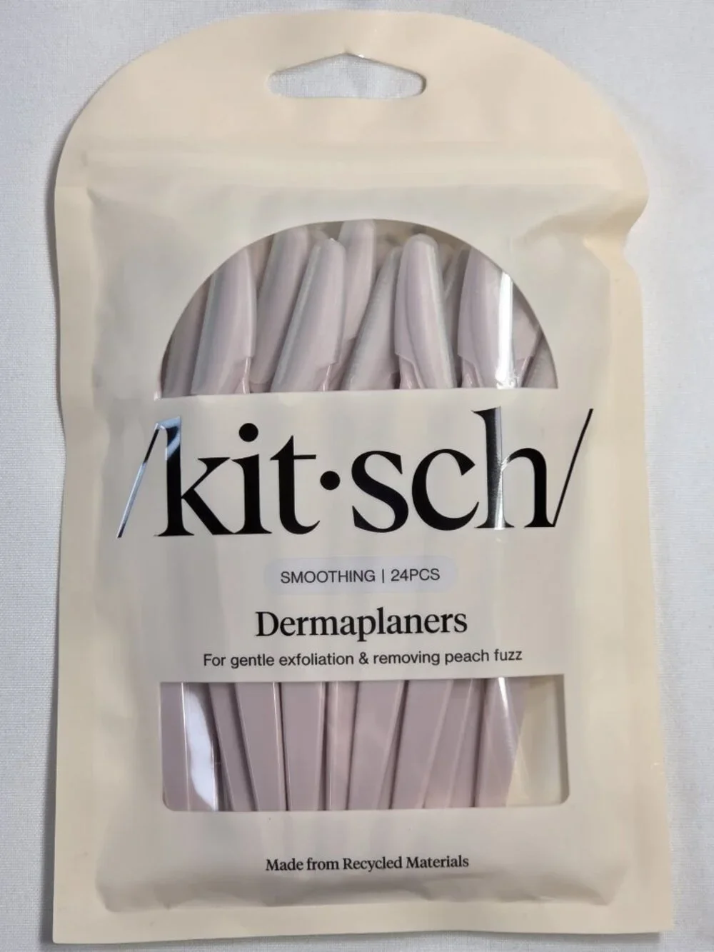NWT Kitsch Dermaplaners 24-Pack Smoothing Facial Shaver Exfoliator Tools Pink